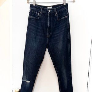 Agolde Pinch Waist High Rise Skinny Jean, Size 28